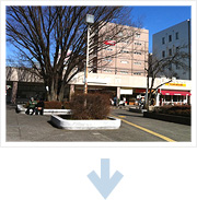 久米川駅南口駅前